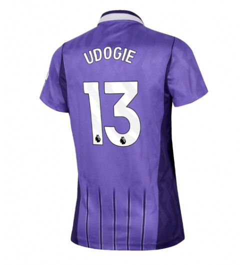 Tottenham Hotspur Destiny Udogie #13 Kolmaspaita Naisten 2026-27 Lyhythihainen Tottenham Hotspur Destiny Udogie #13 Kolmaspaita Naisten 2026-27 Lyhythihainen